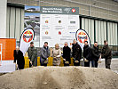 Spatenstich zur Erweiterung der Fliegerwerft 1 in Langenlebarn.