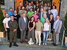 In einer pause wurde das Gruppenfoto gemacht.