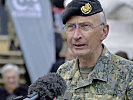 Brigadier Wagner während seiner Ansprache.