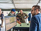 Die Heereslogistikschule mit ihrem Schulkommandanten Brigadier Klaus Jäger präsentierte sich mit diversen Konsortialpartnern am 28. Juni 2025 beim Tag der Deutschen Bundeswehr.