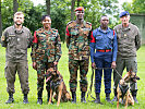 Zusammenarbeit zwischen Bundesheer und Ghana Armed Forces beim dem National Dog Training Centre.