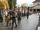 Traditionverbände nahmen ebenfalls am Gedenken teil.