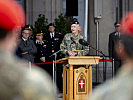 Brigadier Wagner w&auml;hrend seiner Ansprache.