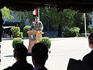 Generalmajor Gerhard Christiner bei seiner Ansprache