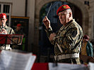 Unter der Leitung von Heeresmusikchef Oberst Bernhard Heher begeisterte die Gardemusik zahlreiche Besucherinnen und Besucher.