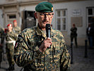 "Ich bin stolz auf die herausragenden Leistungen aller Musikerinnen und Musiker", so der Milit&auml;rkommandant von Wien Christian Habersatter.