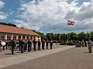 Die Gardemusik gestaltete den musikalischen Rahmen des Festaktes am Exerzierplatz der Maria-Theresien-Kaserne.