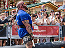 Der Giant Deadlift geh&ouml;rt zu den Paradedisziplinen des sp&auml;teren Siegers.