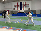 Beim internationalen Fechtturnier in der Krobatin-Kaserne messen sich Jugendliche aus zehn Nationen.