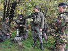 Soldaten der "Battle Group" beim Training in Belgien.