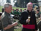 V.l.: Militärdekan Otto Krepper und Militärbischof Christian Werner.