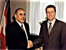 Jamil Al-Tarifi mit Veteidigungsminister Herbert Scheibner