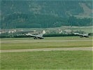 Saab Draken vor dem Take Off.