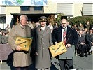 Ehren-26er mit dem Kommandanten Oberst des Generalstabsdienstes.