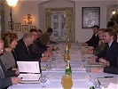 Arbeitsgespräch in Purbach