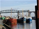 Hafen in Drogheda.