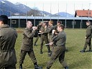Übung auf Gegenseitigkeit.