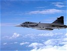 Der Gripen über Österreich.