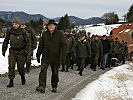 "Marsch in den Advent" durch das Gebiet von Rein bei Graz.