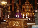 Militärdekan Christian Rachlé gestaltete den Gottesdienst in der Stiftsbasilika Rein.