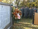 Ein weiteres Totengedenken fand am Jüdischen Friedhof in Graz statt.