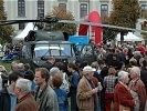 Publikumsmagnet: Der "Black Hawk"-Helikopter des Heeres.