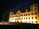 Angelobung vor dem prachtvollen Grazer Schloss Eggenberg.