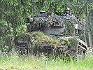 Mit Jagdpanzern ausgerüstet, beschaffen die Aufklärer der Brigade ein klares Lagebild.