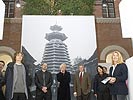 Der Trommelturm steht im Mittelpunkt der Ausstellung.