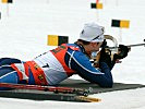 Biathlonsprint: Simon Fourcade aus Frankreich ist der neue Weltmeister.