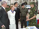 Erklärung durch Generalmajor Höfler für die Außenminister und Bürgermeister Siegfried Nagl