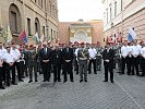 Die österreichischen Gardesoldaten besuchten ihre Kameraden der Schweizer Garde.