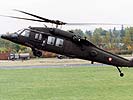 Der neue Transporthubschrauber Black Hawk.