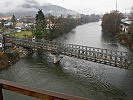 Das Bauwerk ersetzt eine Brücke, die saniert wird.