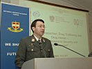 Johann Frank, Leiter des Büros für Sicherheitspolitik eröffnete die Kooperationsveranstaltung.