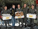 Ein kleines Dankeschön zum Nationalfeiertag für die österreichischen EUFOR-Soldaten im Tschad.