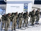 Landecker KIOP-Soldaten bei der Alpinausbildung.