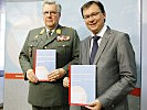 Minister Darabos und Generalleutnant Segur-Cabanac präsentierten ein Maßnahmenpaket zur Korruptionspräventation im Verteidigungsressort.