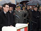 Minister Norbert Darabos am Floridsdorfer Spitz: "Erste Pflicht des Bundesheeres, die Heimat zu schützen und die Menschen im Land zu verteidigen".