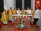 Festgottesdienst in der Kapelle.