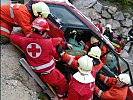 Auch Verkehrsunfälle mussten die Einsatzkräfte meistern.