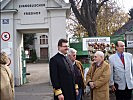 Der Evangelische Friedhof in Simmering wurde von der Militärseelsorge besucht.