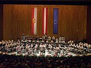 Die Musiker der Militärmusik Salzburg.