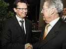 Minister Darabos mit Bundespräsident Heinz Fischer...