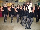 Zur Mitternacht gab's eine Irish Dance Showeinlage.