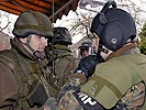 Das Bundesheer plant in näherer Zukunft einen EU-Gefechtsverband mit Deutschland und Tschechien. Bild: Gemeinsames Training mit deutschen Soldaten.