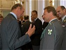 Abschließend lud Klasnic zum Empfang in die Alte Aula der Jesuitenuniversität.