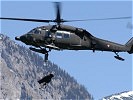 Zum Einsatz kommen nicht nur die "Black Hawks" des Heeres...