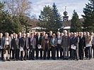 Die verabschiedeten Herren des Jahrgangs 1943 in der Rainer-Kaserne.