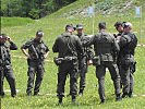 Das Ausbildungs-Team in der Vorbereitung.